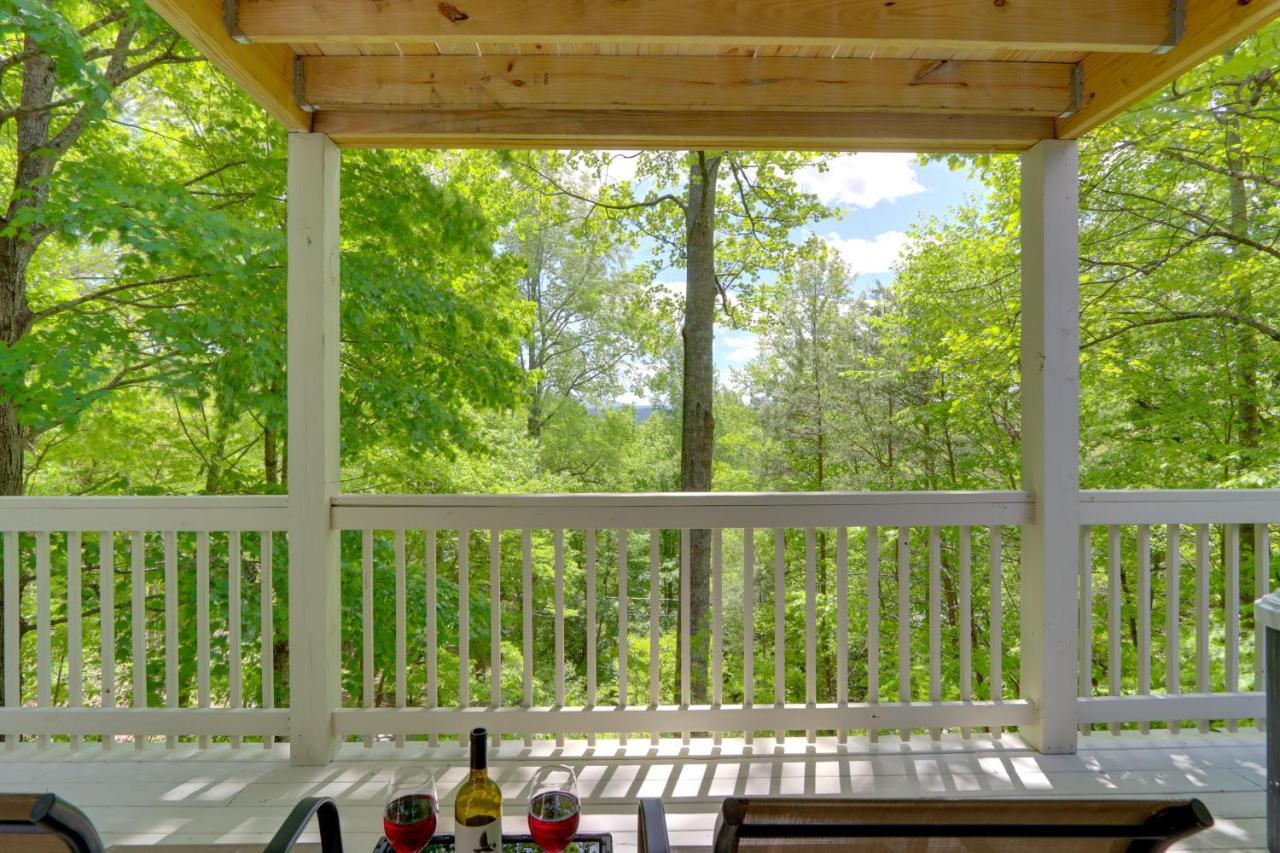 הוילה Blue Ridge Getaway With Hot Tub And Seasonal View! מראה חיצוני תמונה