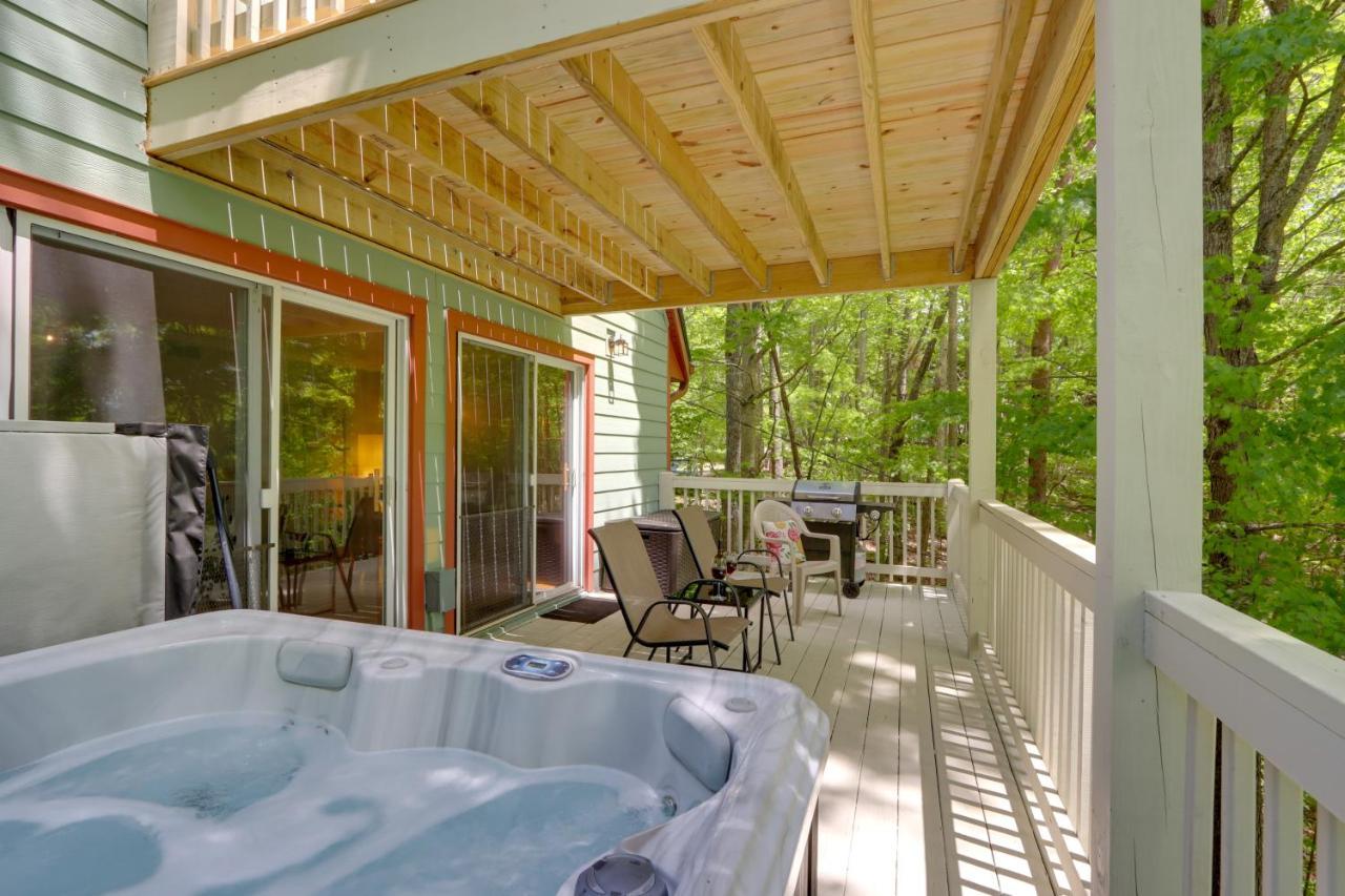 הוילה Blue Ridge Getaway With Hot Tub And Seasonal View! מראה חיצוני תמונה